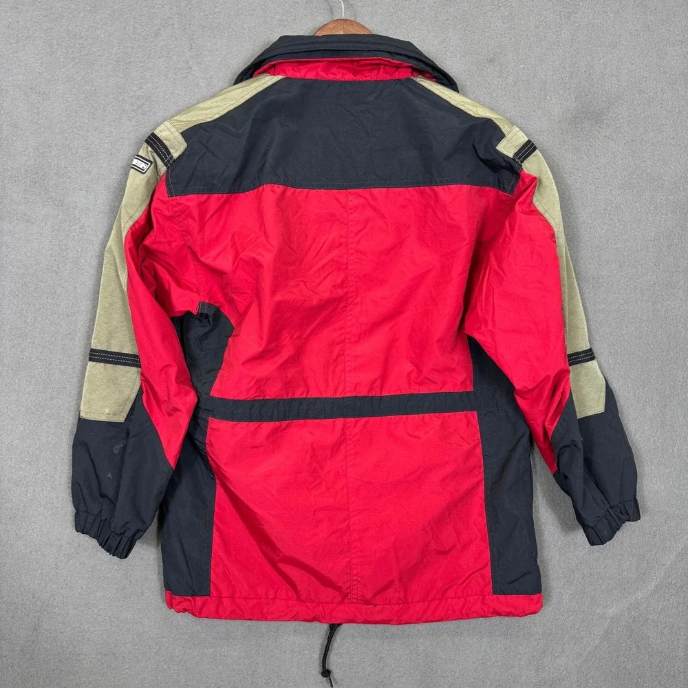 Obermeyer Vertigo Ski Jacket Juniors 12 Red Black Retro Insulated Winter Coat